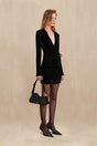 MARLEY KNIT CARDIGAN - BLACK