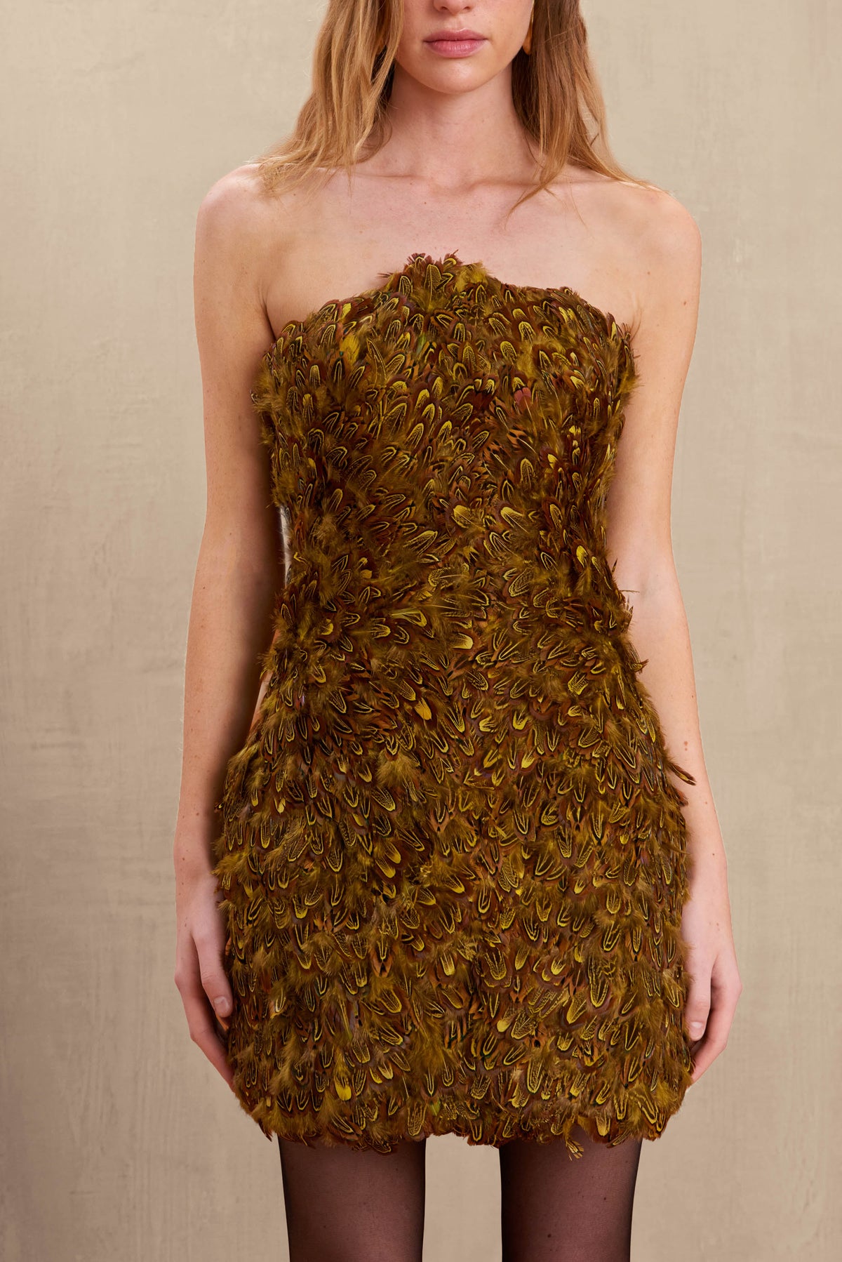 ANGE DRESS - ALGAE MULTI