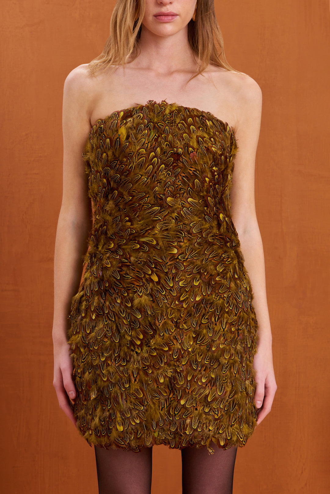 ANGE DRESS - ALGAE MULTI