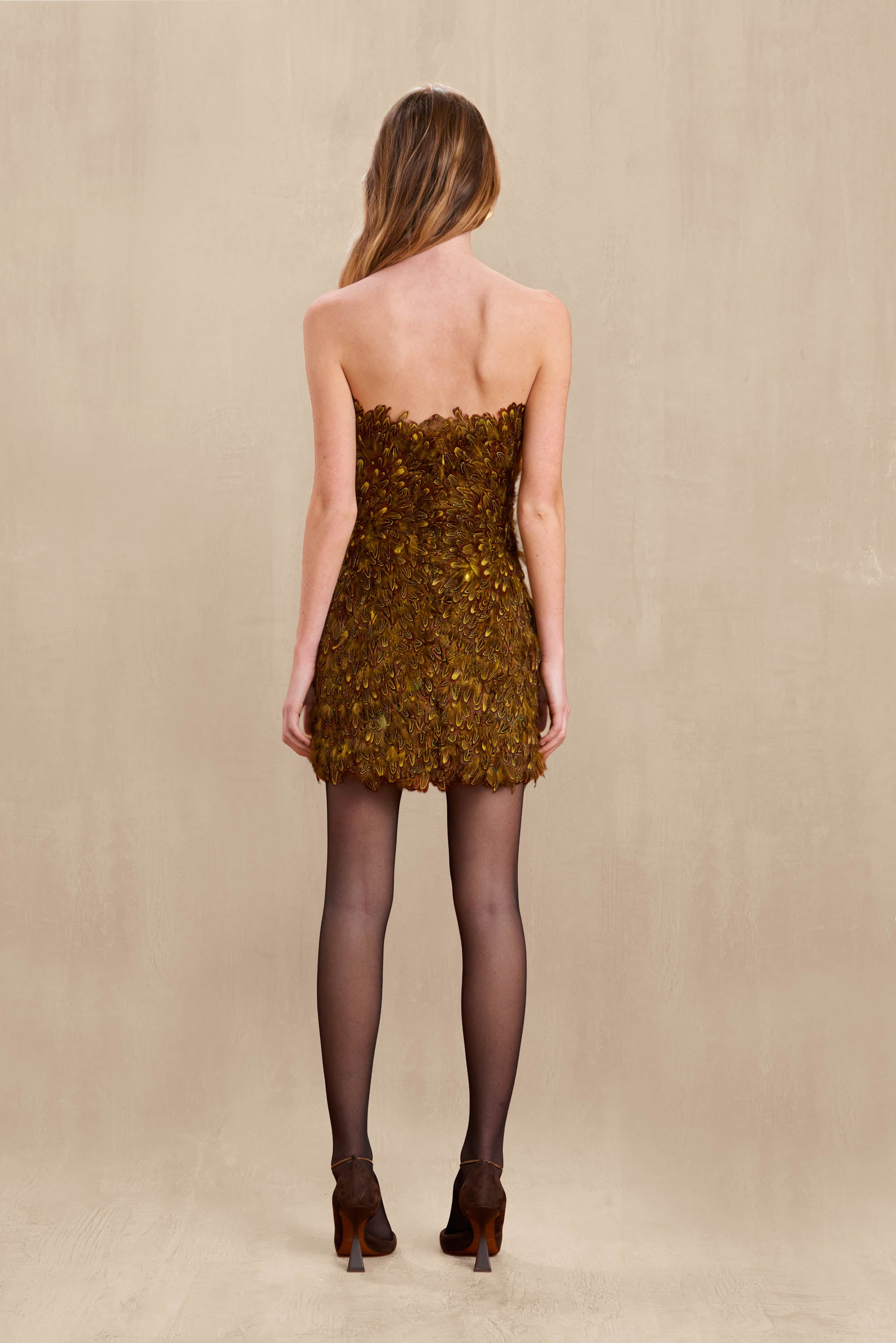 ANGE DRESS - ALGAE MULTI