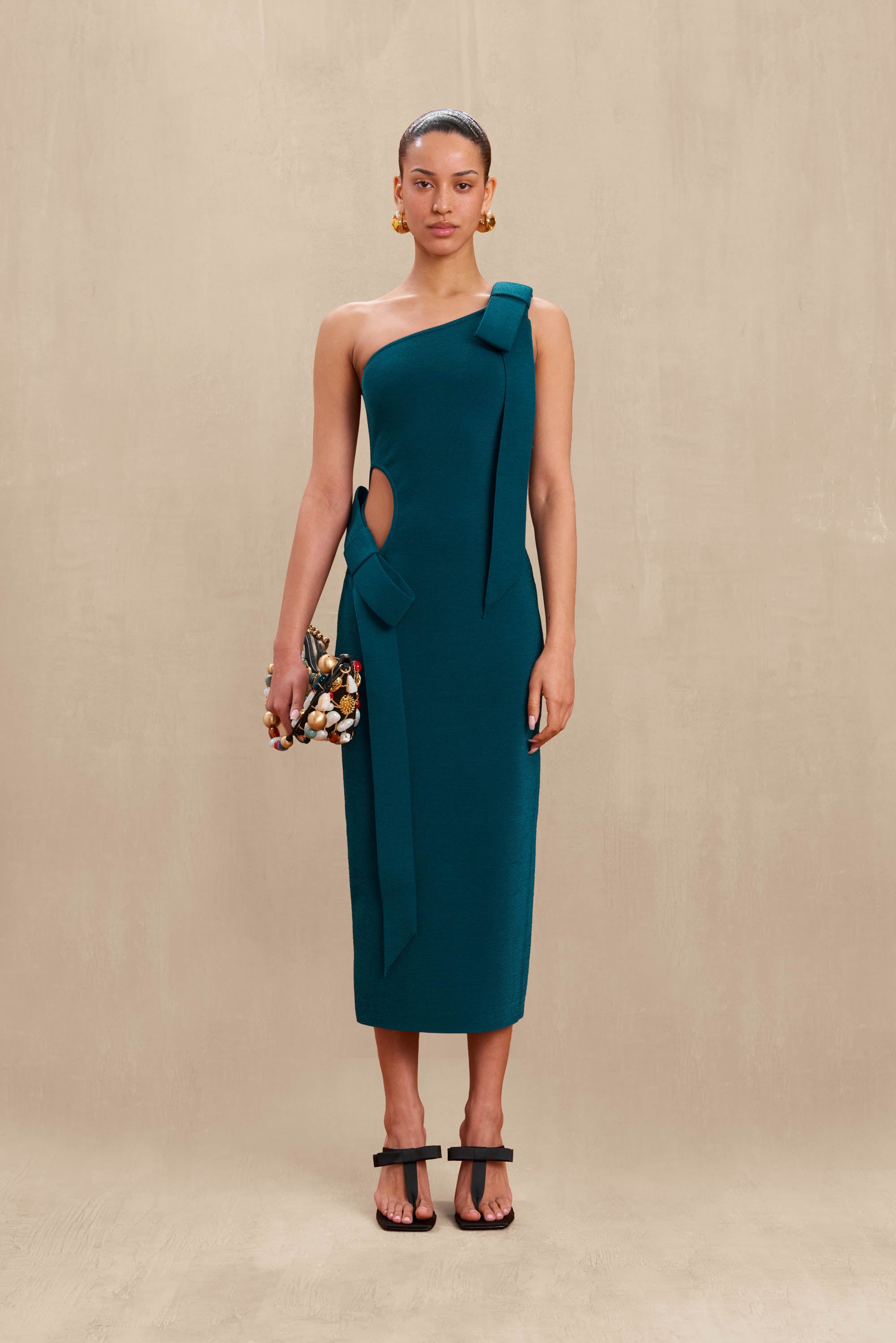 BLENDA KNIT DRESS - SEAMOSS