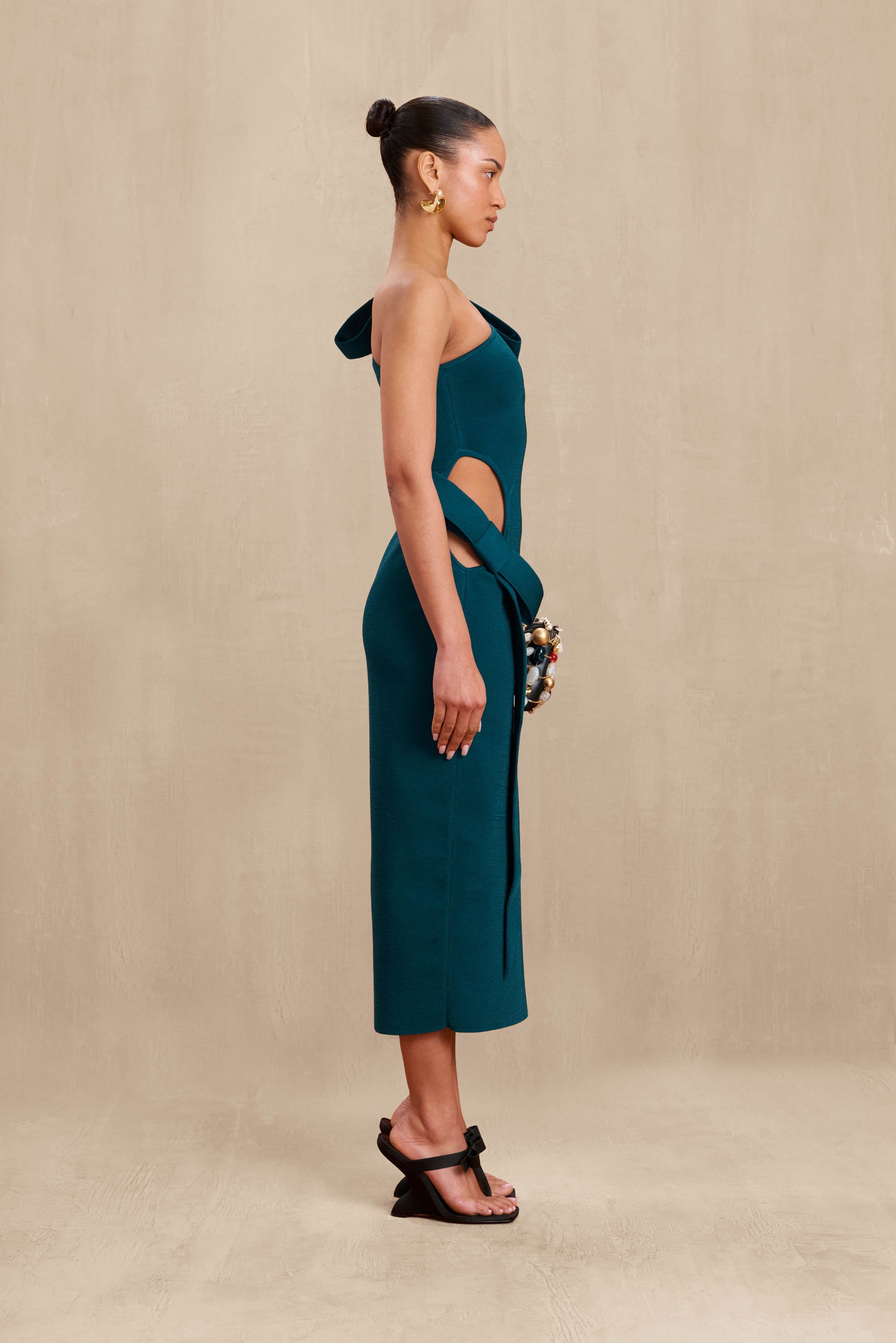 BLENDA KNIT DRESS - SEAMOSS