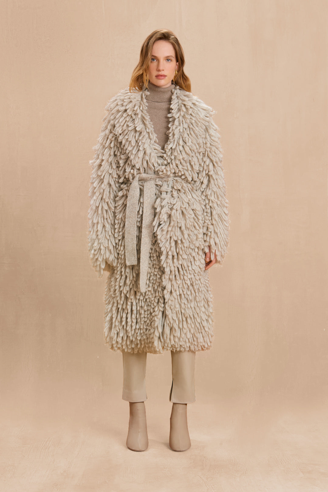 ZENDAYA KNIT CARDIGAN - FOG