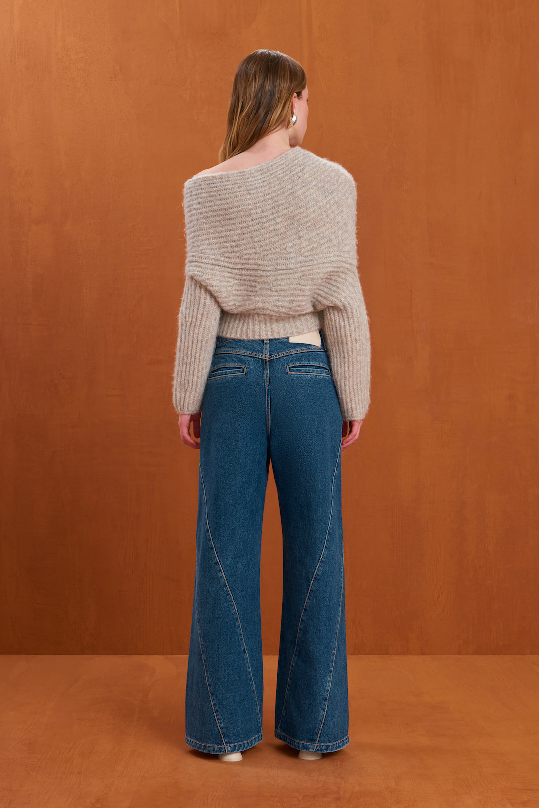 LEA KNIT TOP - FOG