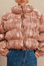 BOMBON PUFFER - ROSE GOLD