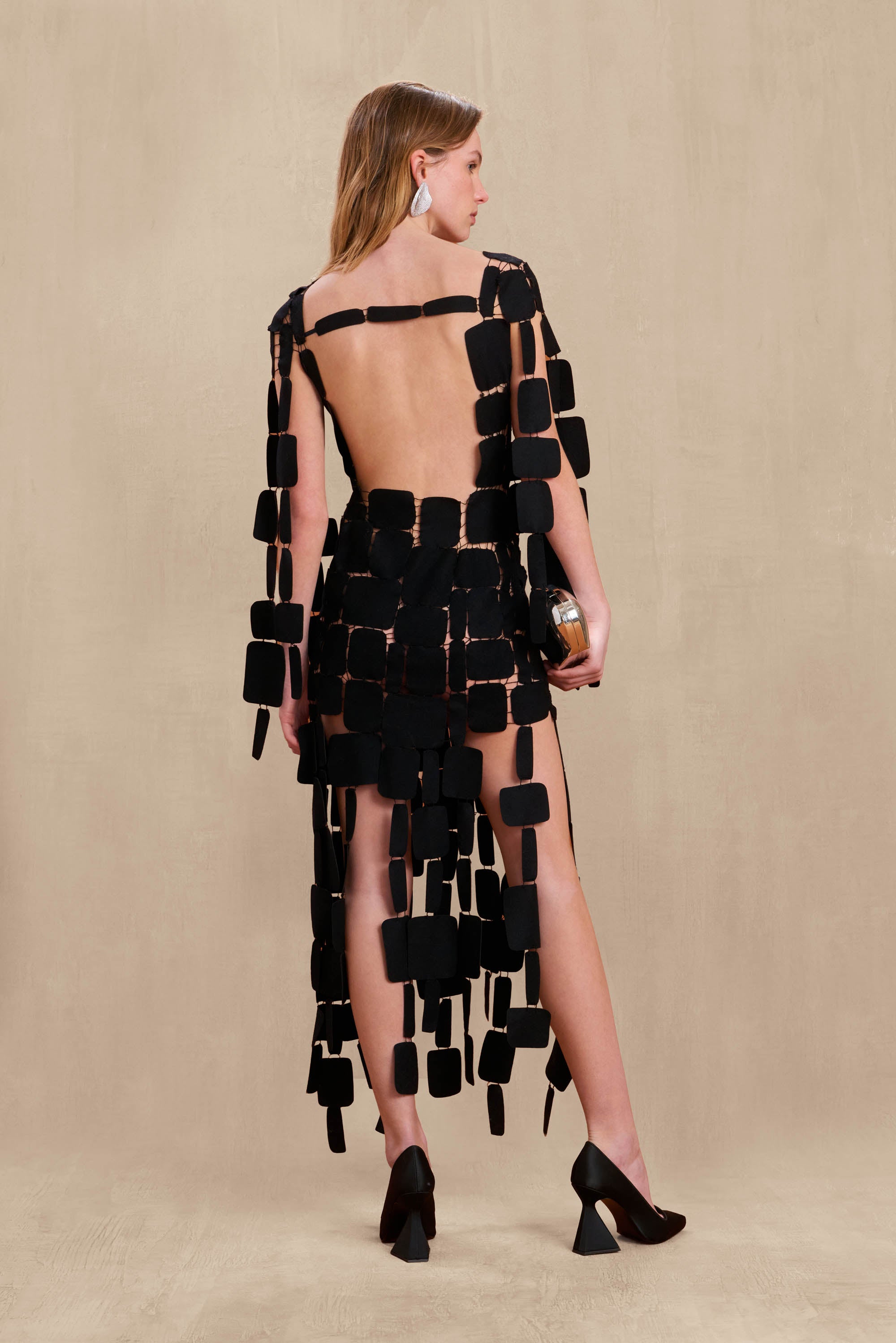 PARI DRESS - BLACK