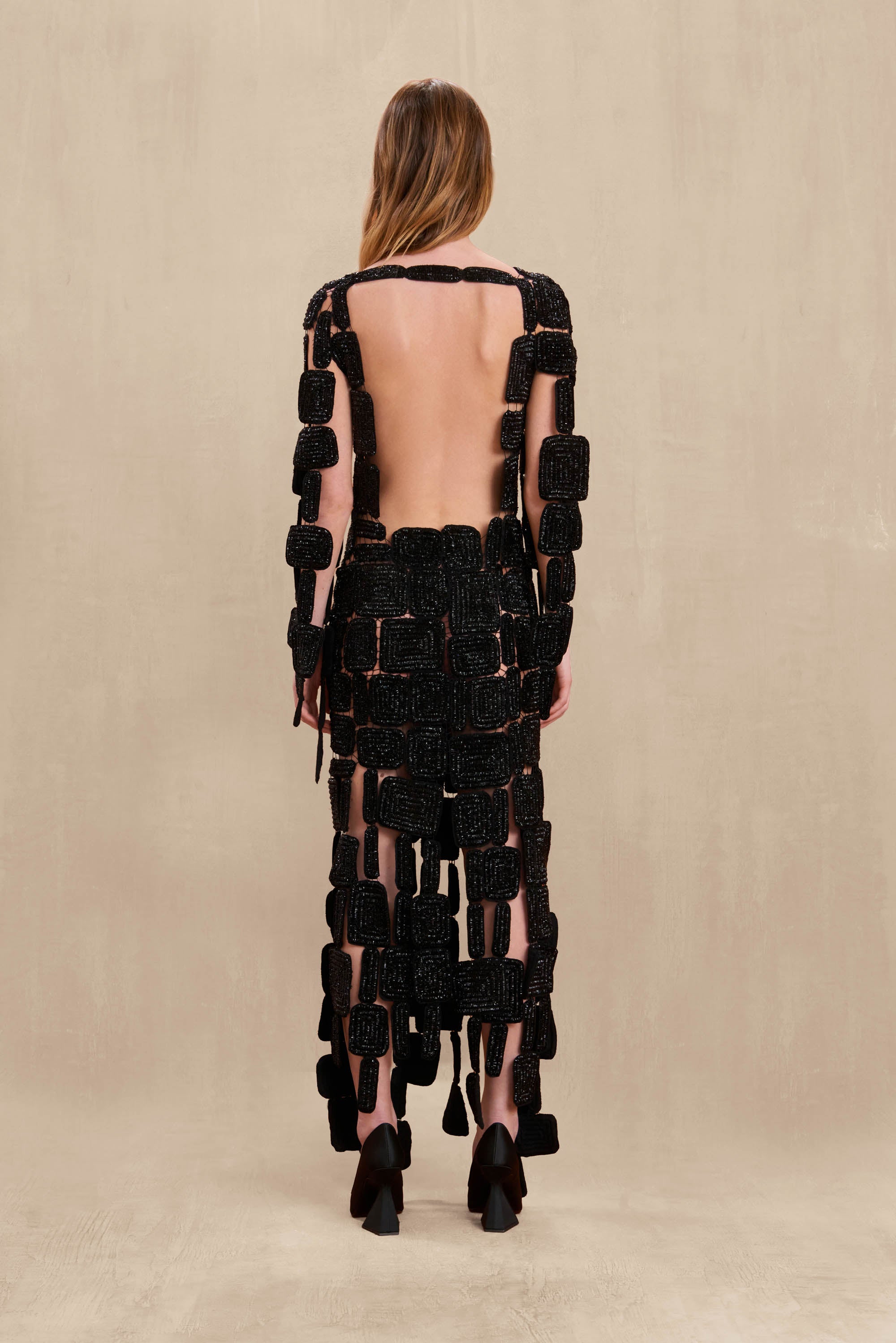 PURA GOWN - BLACK