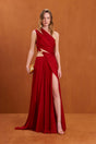 ZAN GOWN - MERLOT