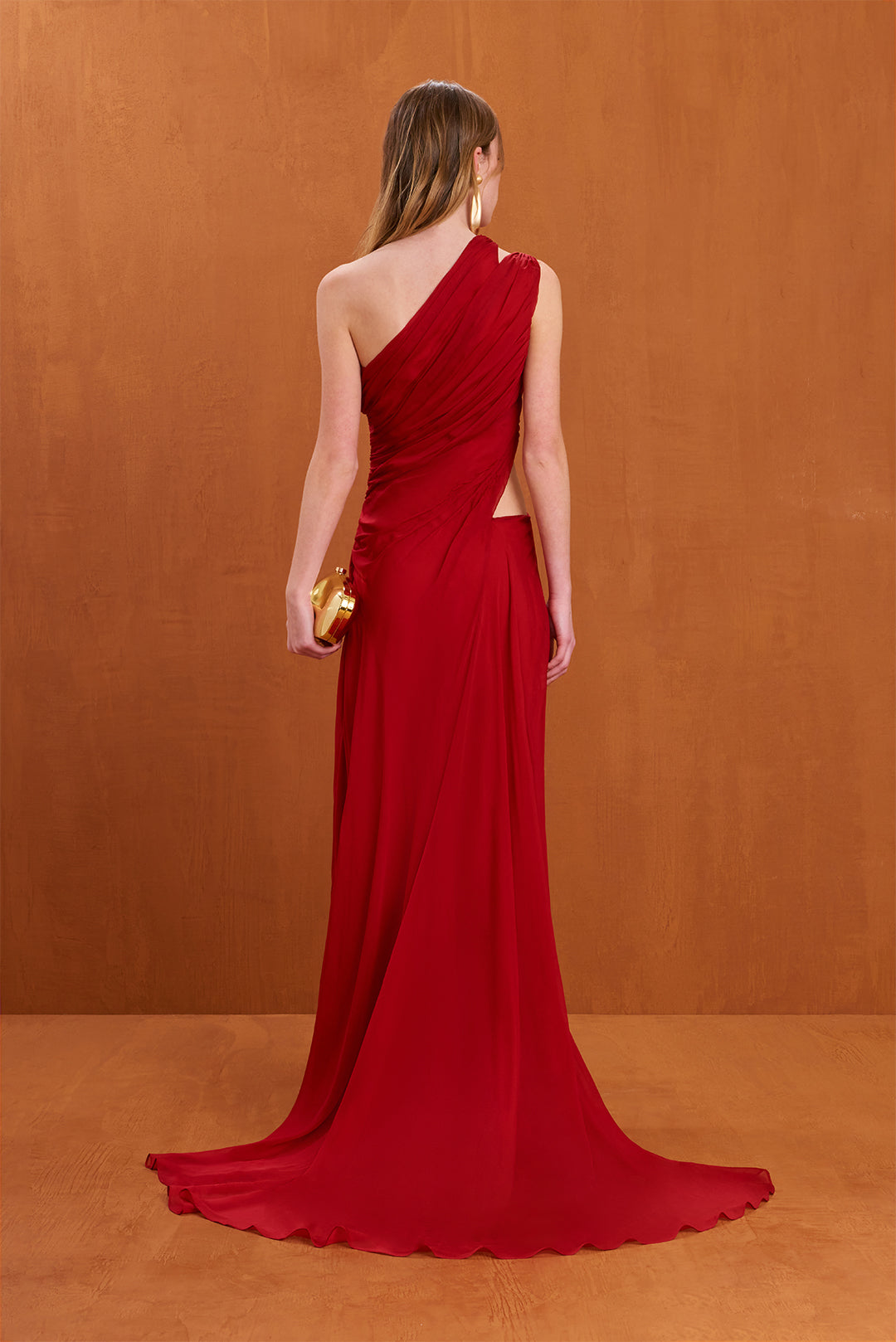 ZAN GOWN - MERLOT