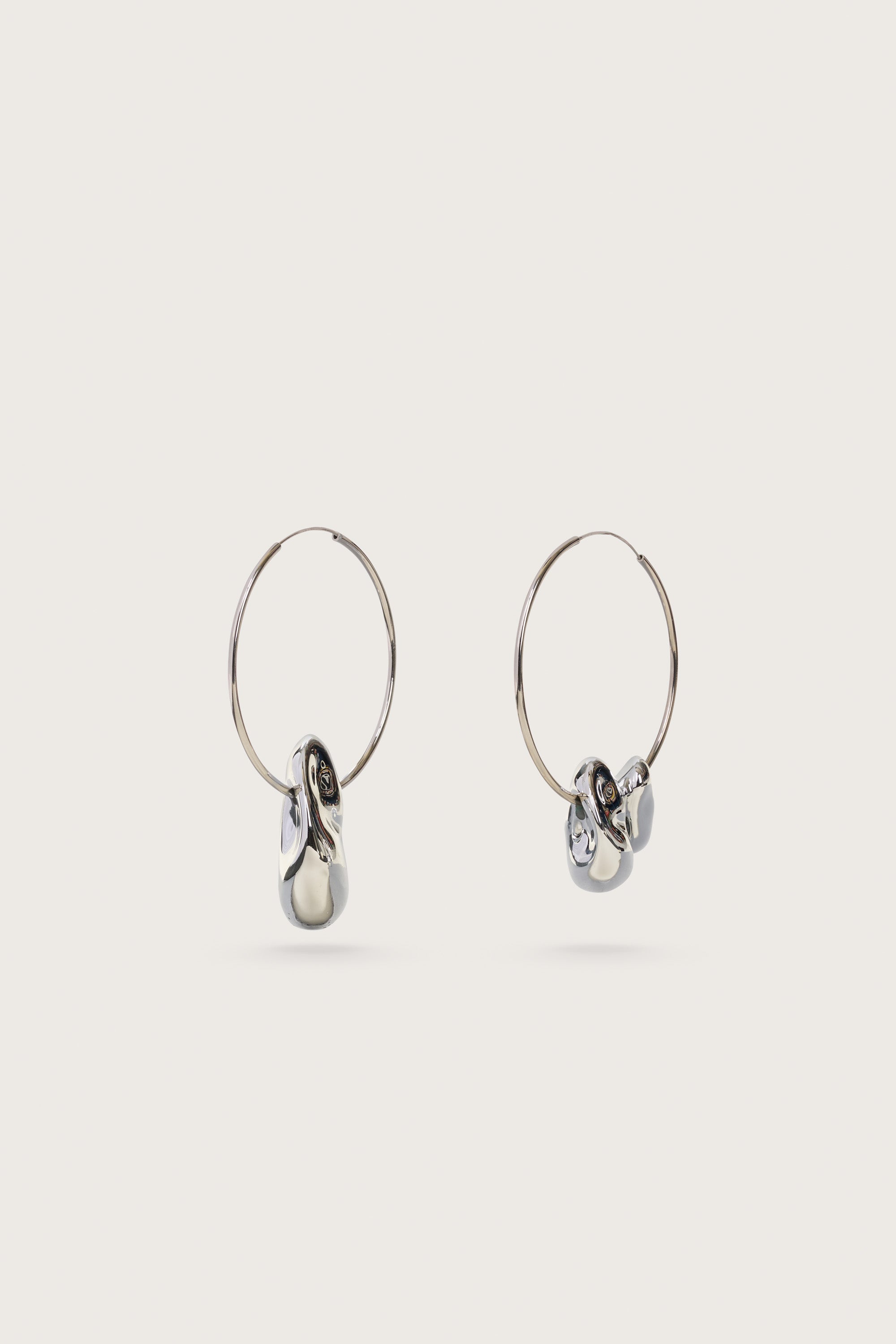 JUNO EARRING - SHINY SILVER