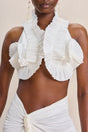 CULT GAIA ADILIA TOP IN OFF WHITE
