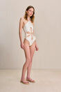 CULT GAIA ASTER ONE PIECE IN OFF WHITE