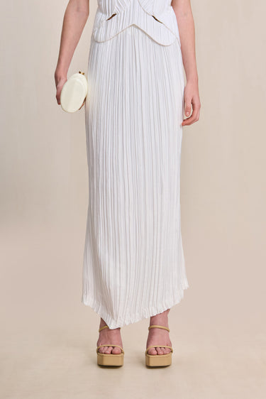 OMID SKIRT - OFF WHITE | OMID SKIRT - OFF WHITE | Secondary image