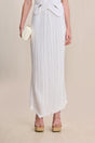 OMID SKIRT - OFF WHITE