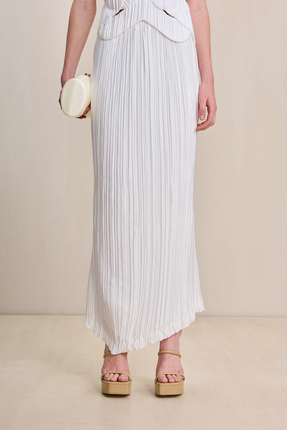 CULT GAIA OMID SKIRT IN OFF WHITE