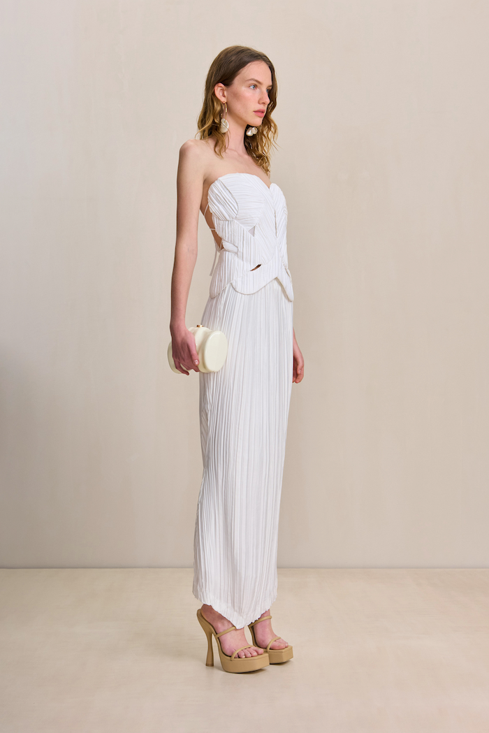 CULT GAIA OMID SKIRT IN OFF WHITE