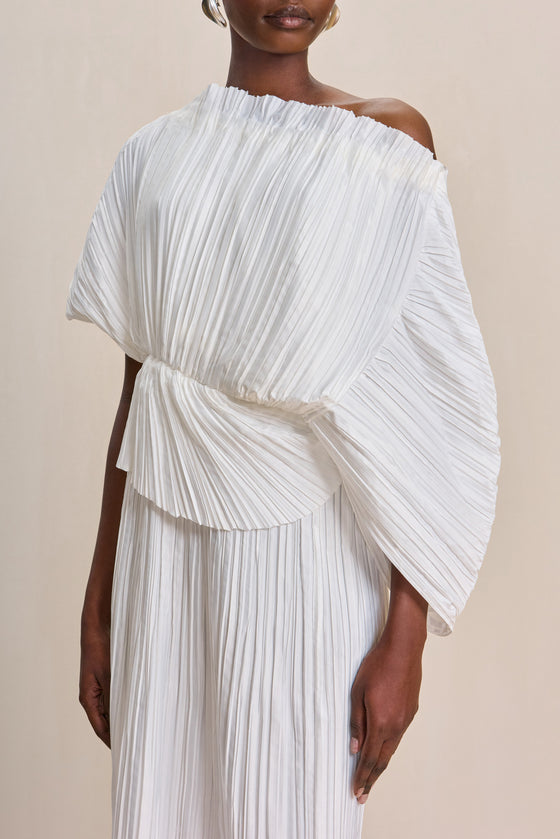 CULT GAIA ISA DRESS IN OFF WHITE