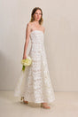 CULT GAIA YASENIA DRESS IN OFF WHITE