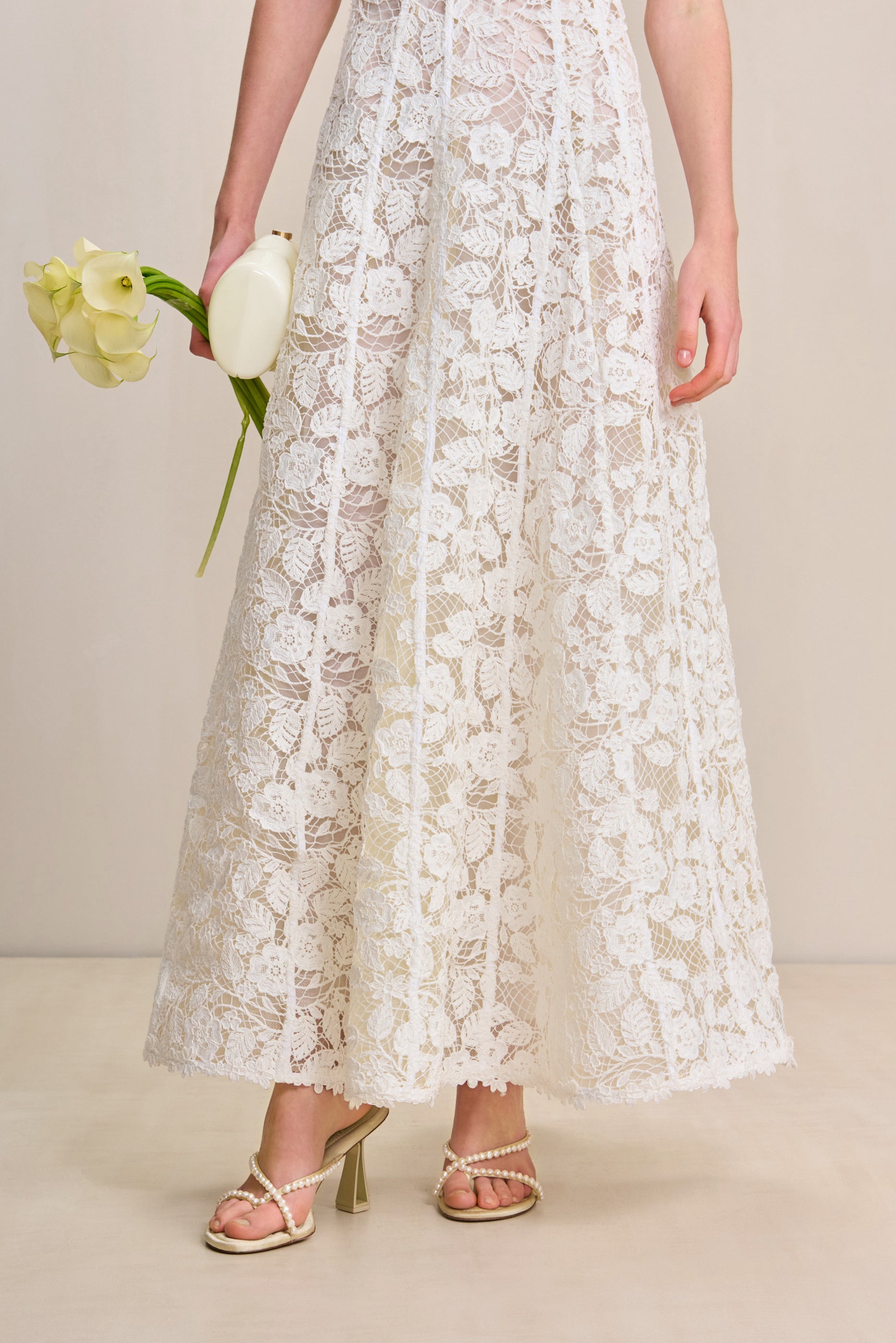 CULT GAIA YASENIA DRESS IN OFF WHITE