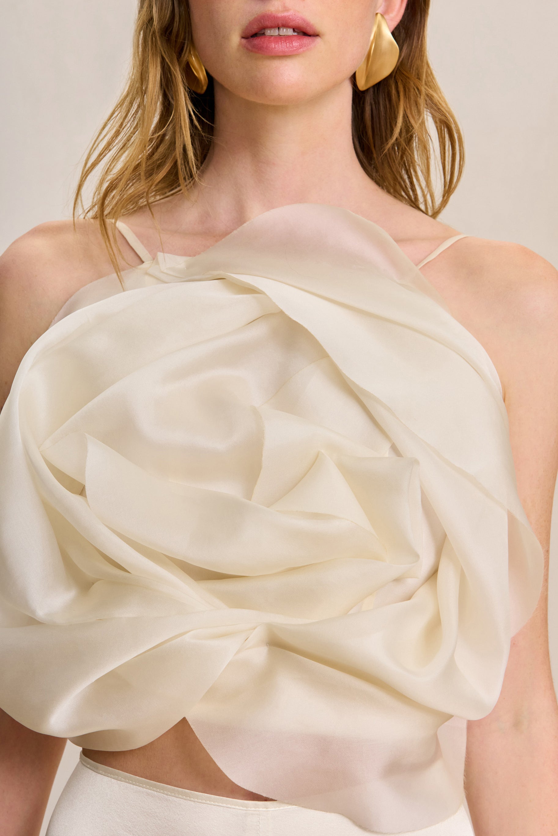 CULT GAIA ROSA TOP IN OFF WHITE