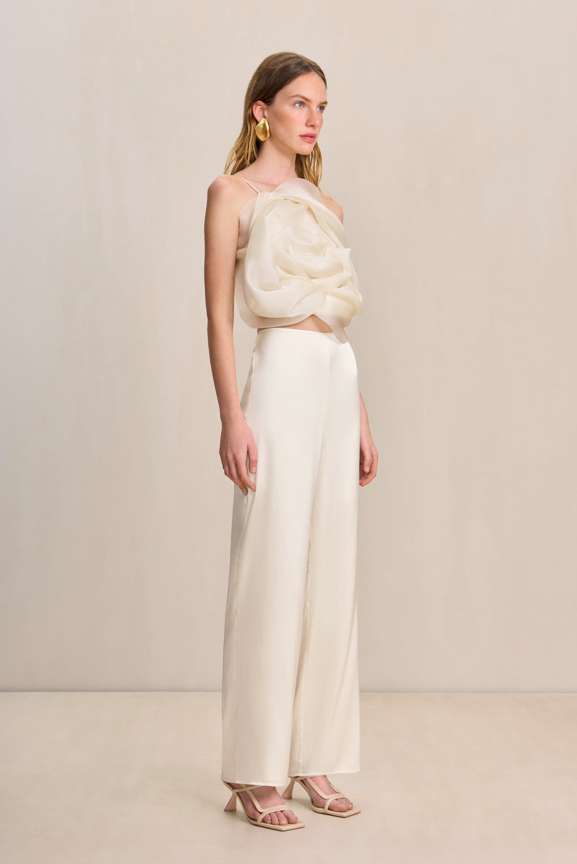 CULT GAIA ROSA TOP IN OFF WHITE