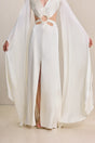 CULT GAIA JASMIN GOWN IN OFF WHITE