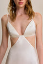 RAISA GOWN IN OFF WHITE