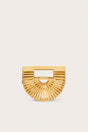 CULT GAIA GAIA`S ARK NANO BELT BAG IN SHINY BRASS