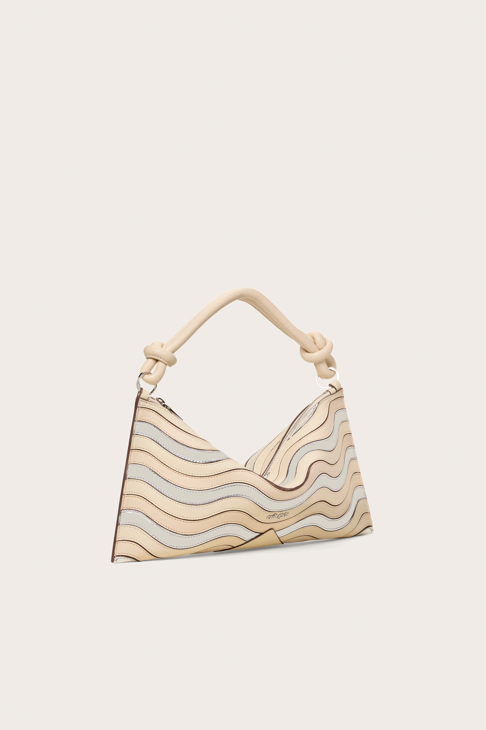 CULT GAIA HERA MINI SHOULDER BAG IN OFF WHITE MULTI