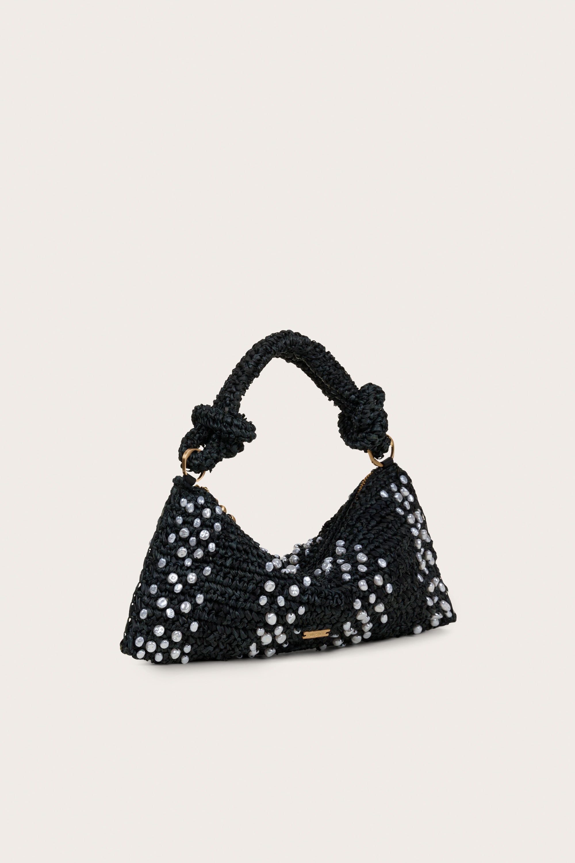 CULT GAIA HERA NANO SHOULDER IN BLACK/PEARL