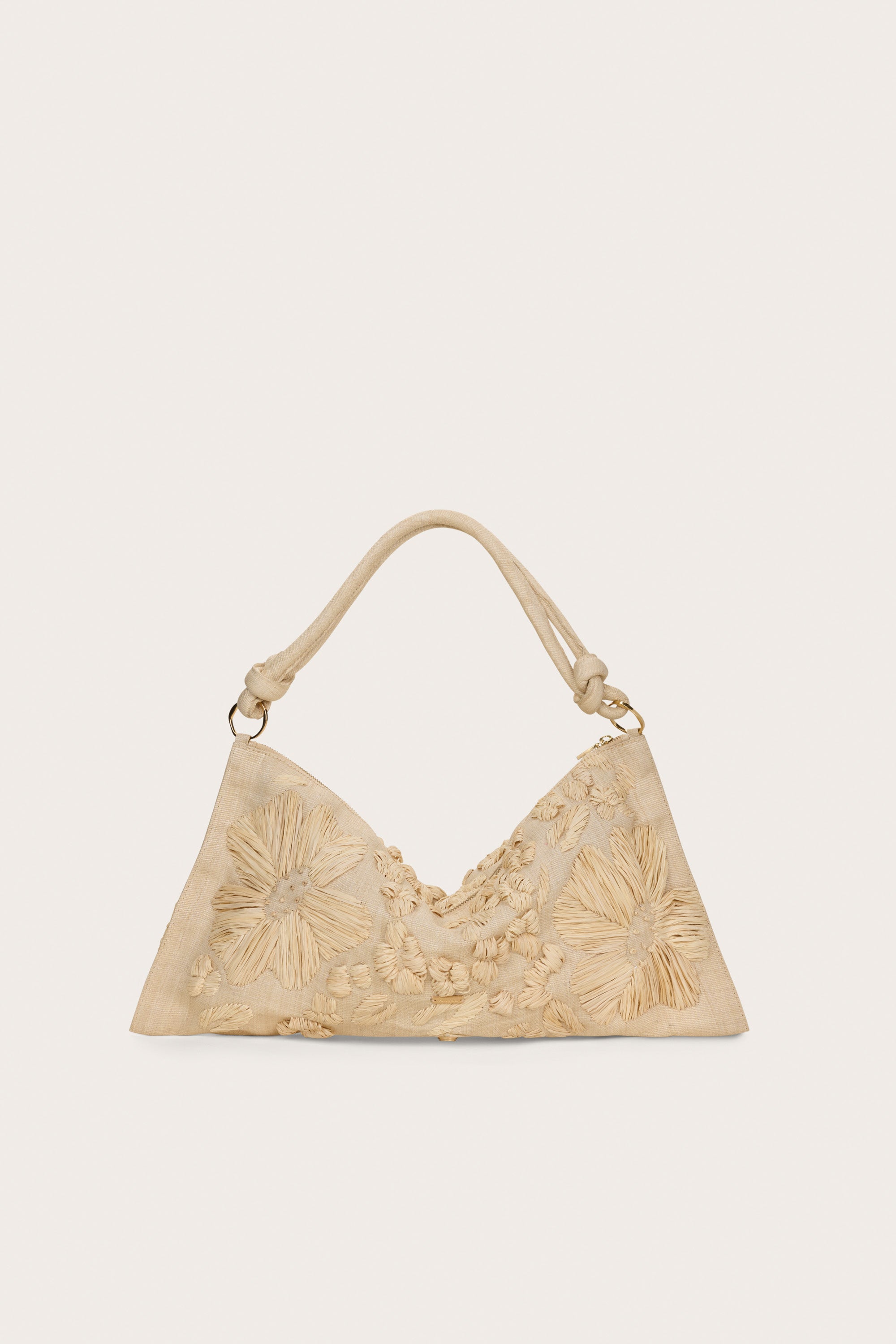 CULT GAIA HERA SHOULDER BAG IN NATURAL