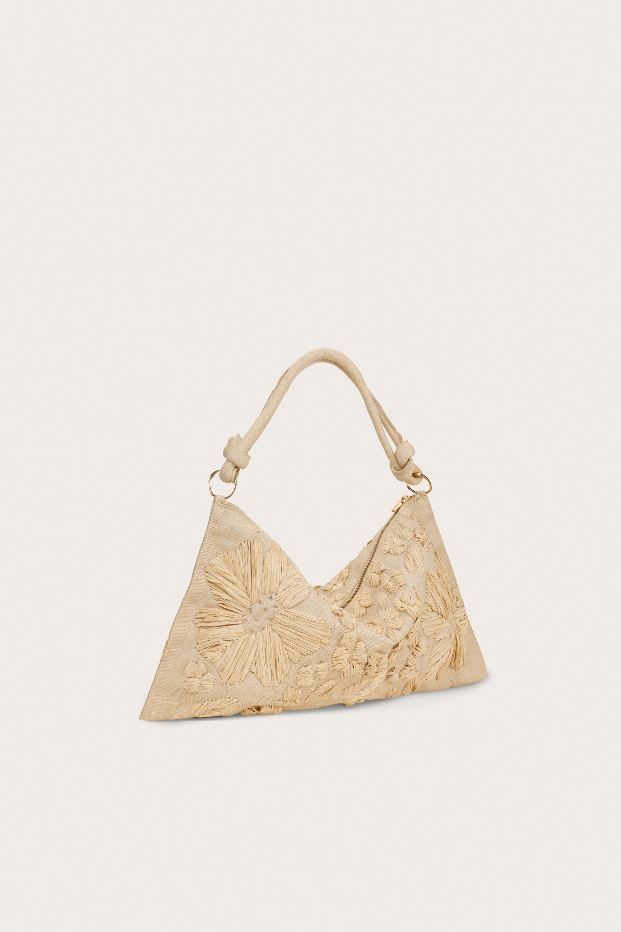 CULT GAIA HERA SHOULDER BAG IN NATURAL