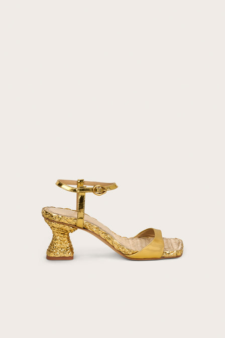 CULT GAIA JAVIERA SANDAL IN GOLD