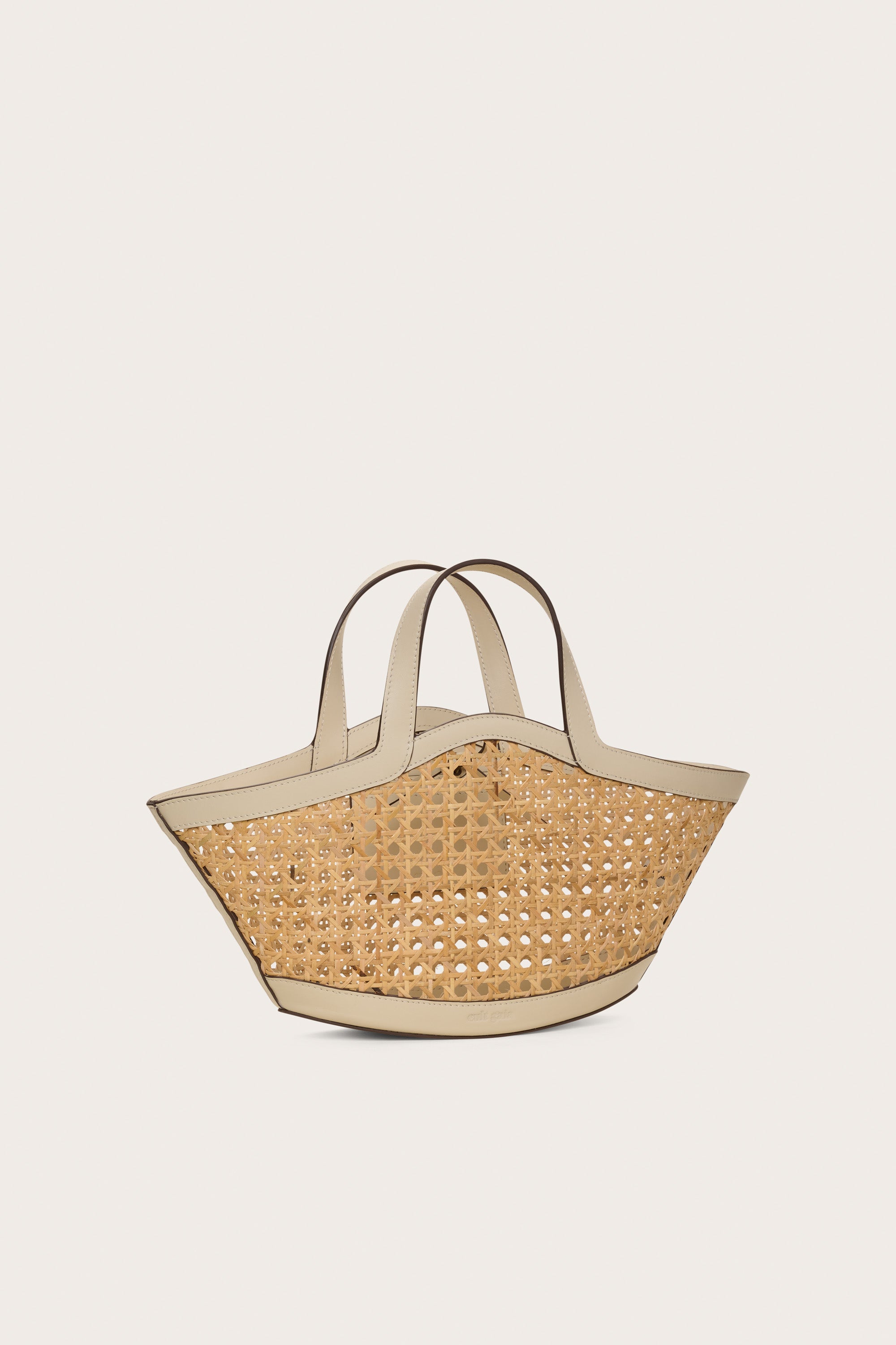 CULT GAIA MINI YARA TOTE IN NATURAL