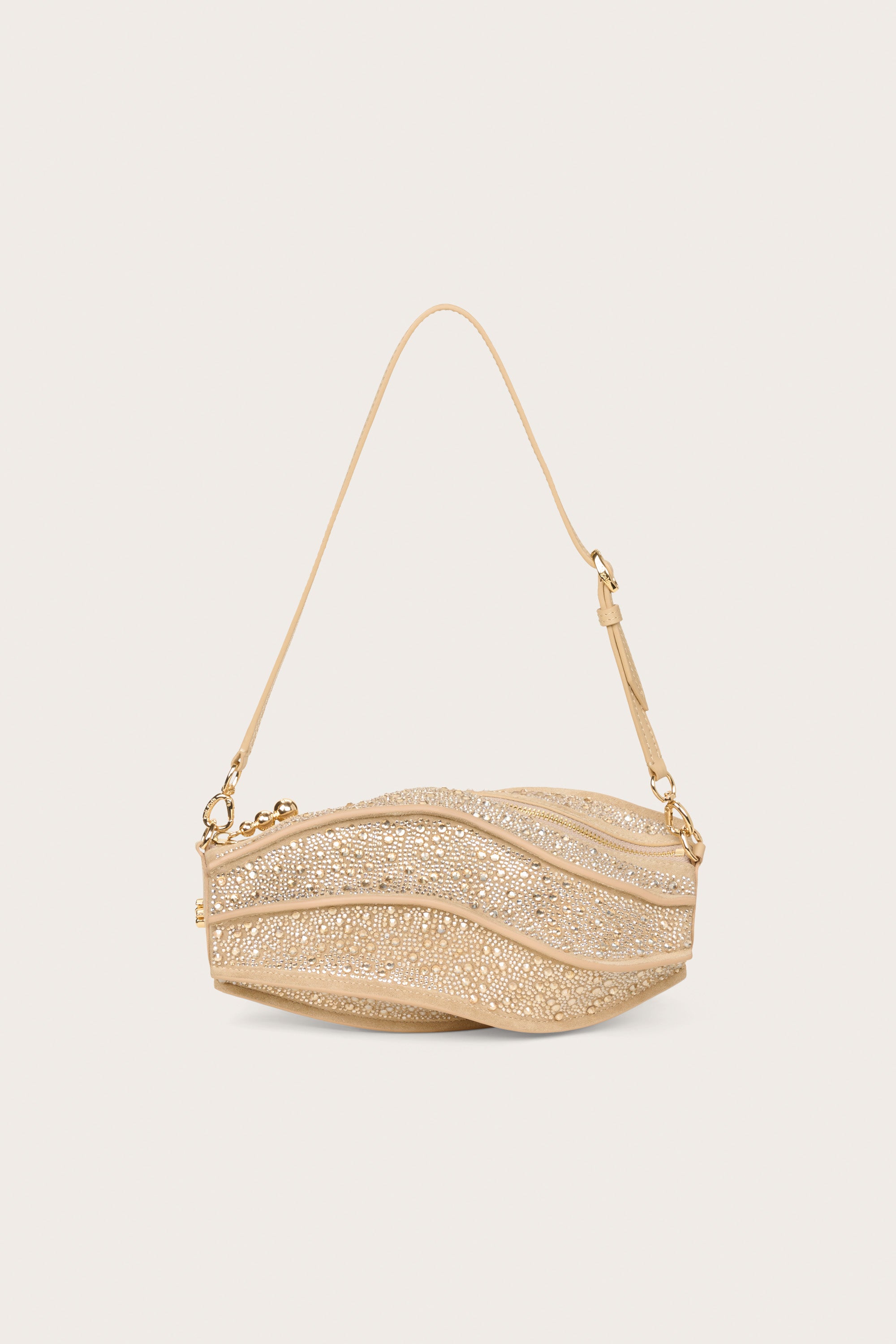 CULT GAIA MYRNA CLUTCH IN SAND DOLLAR