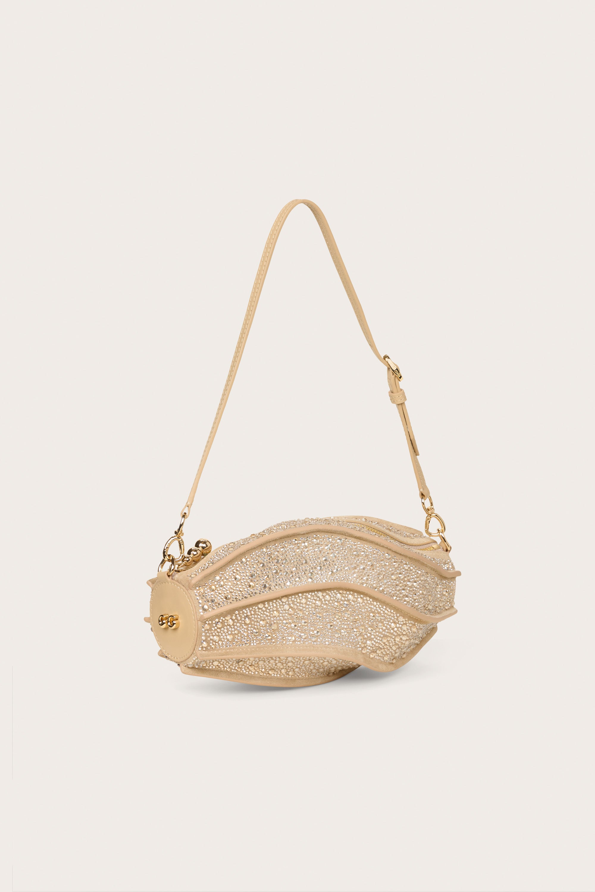 CULT GAIA MYRNA CLUTCH IN SAND DOLLAR