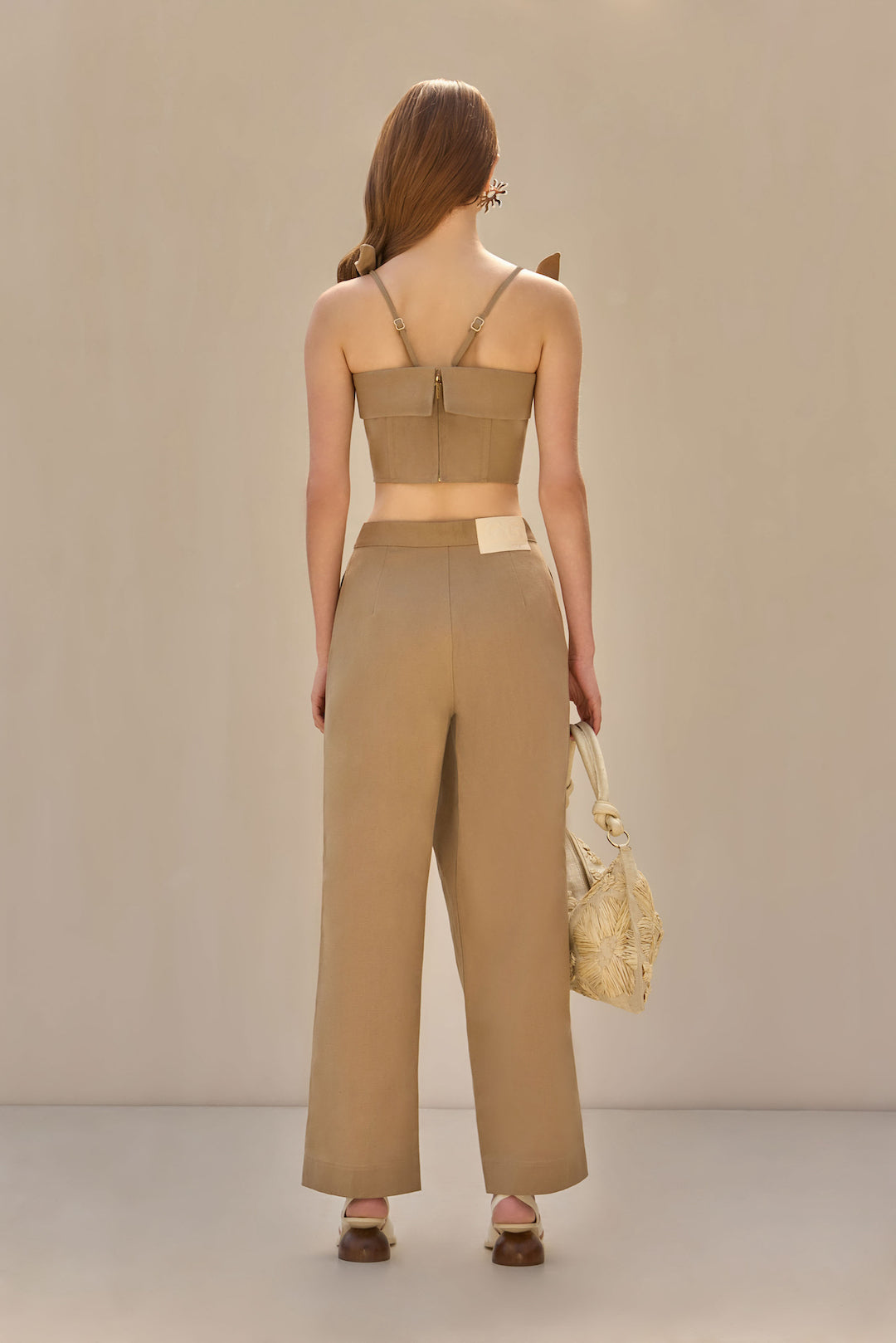 CULT GAIA ASPEN TOP IN DEEP TRUFFLE