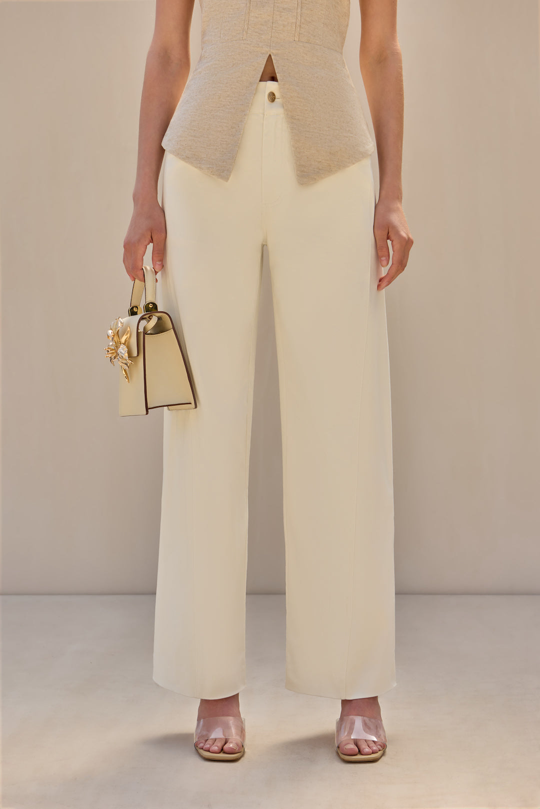 CULT GAIA ADOREA PANT IN OFF WHITE