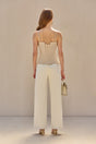 CULT GAIA ADOREA PANT IN OFF WHITE