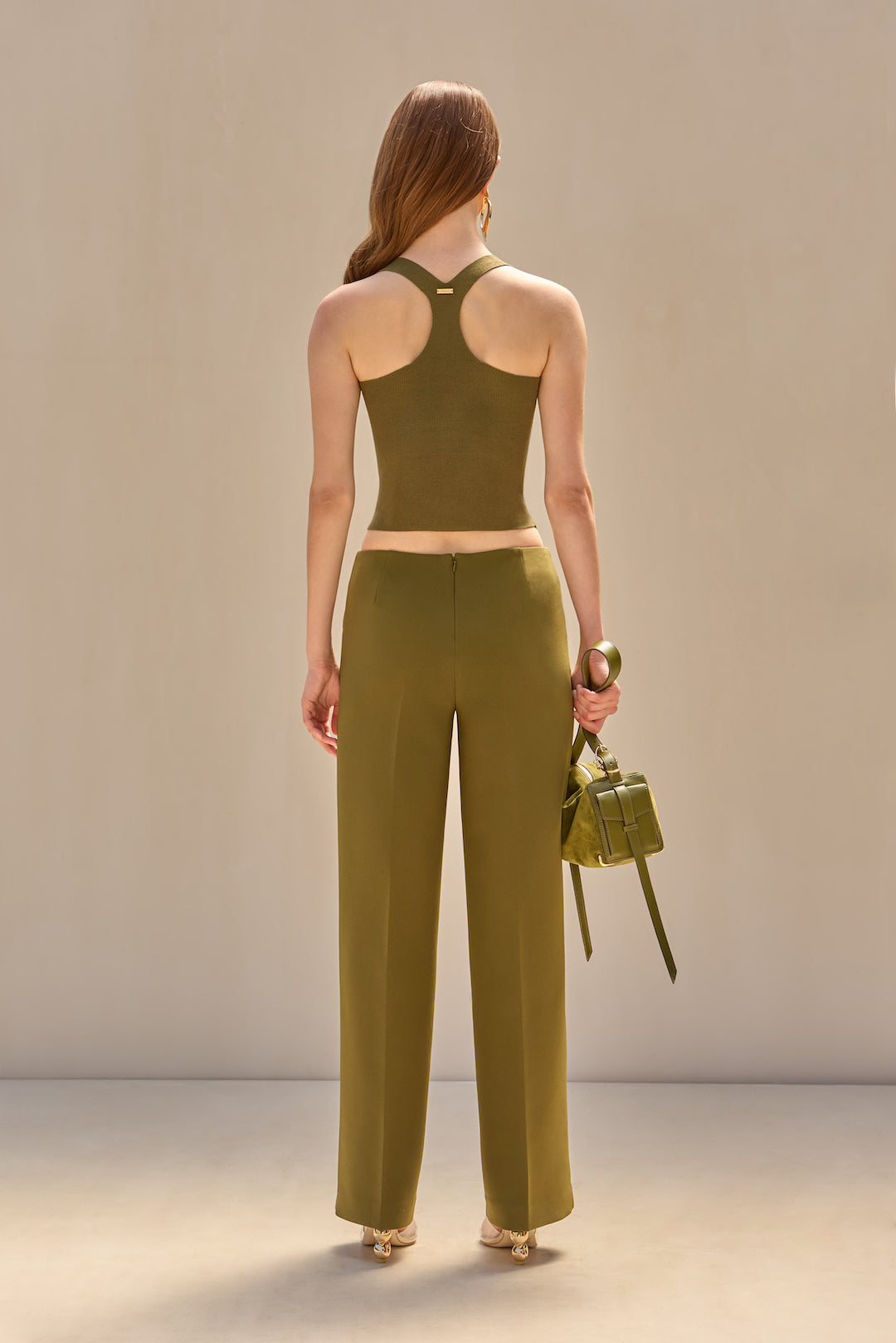 CULT GAIA CRAWFORD KNIT TOP IN SERPENT