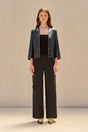 CULT GAIA LAYTON BLAZER IN BLACK