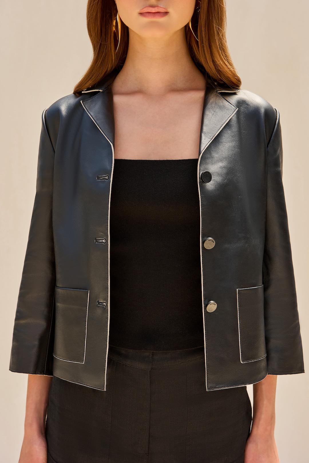 LETICIA ジャケット LAYTON BLAZER - BLACK – CULT GAIA