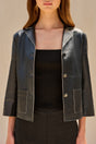 CULT GAIA LAYTON BLAZER IN BLACK