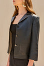 CULT GAIA LAYTON BLAZER IN BLACK