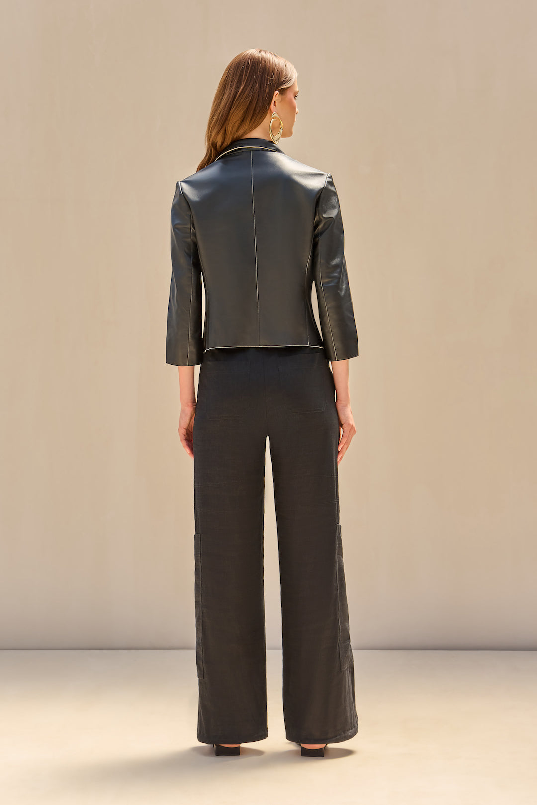 CULT GAIA LAYTON BLAZER IN BLACK