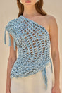 CULT GAIA OWEN KNIT TOP IN HYDRANGEA MULTI