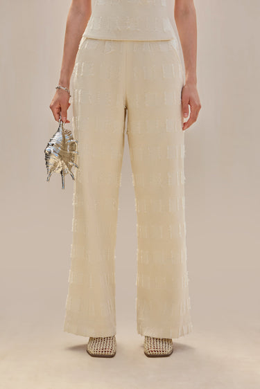 KAI PANT - OFF WHITE MULTI | KAI PANT - OFF WHITE MULTI | Secondary image