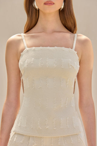 SIMONE TOP - OFF WHITE MULTI