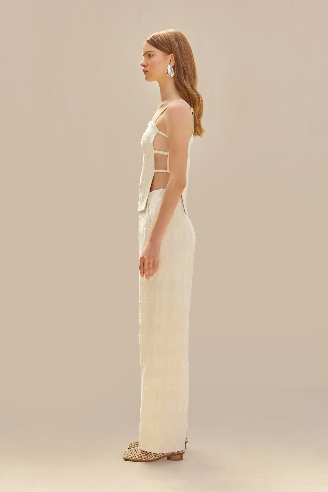 KAI PANT - OFF WHITE MULTI CULT GAIA KAI PANT - OFF WHITE MULTI CULT GAIA