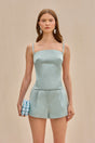 CULT GAIA THORA SHORT IN HYDRANGEA